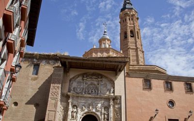 Avanzan nuestras obras de la restauración de la Colegiata de Santa María, hallándose restos de la antigua mezquita de Calatayud