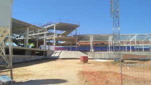 CONTINUAMOS EJECUTANDO A BUEN RITMO EL TANATORIO EN EL POLÍGONO INDUSTRIAL DE HENARES-GUADALAJARA