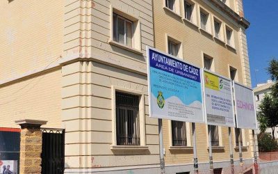 De Torre revisa las obras del edificio sede de la Dirección Provincial del INSS en Cádiz