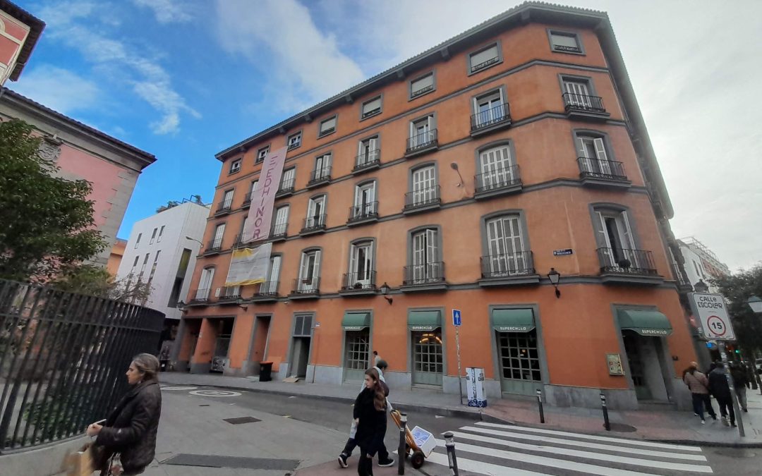 Últimos trabajos de las Obras de Acondicionamiento del Edificio de la Calle Beneficencia nº2, Madrid