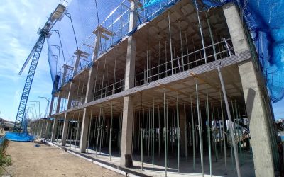 Avanzan las obras del futuro Centro Cultural El Cañaveral